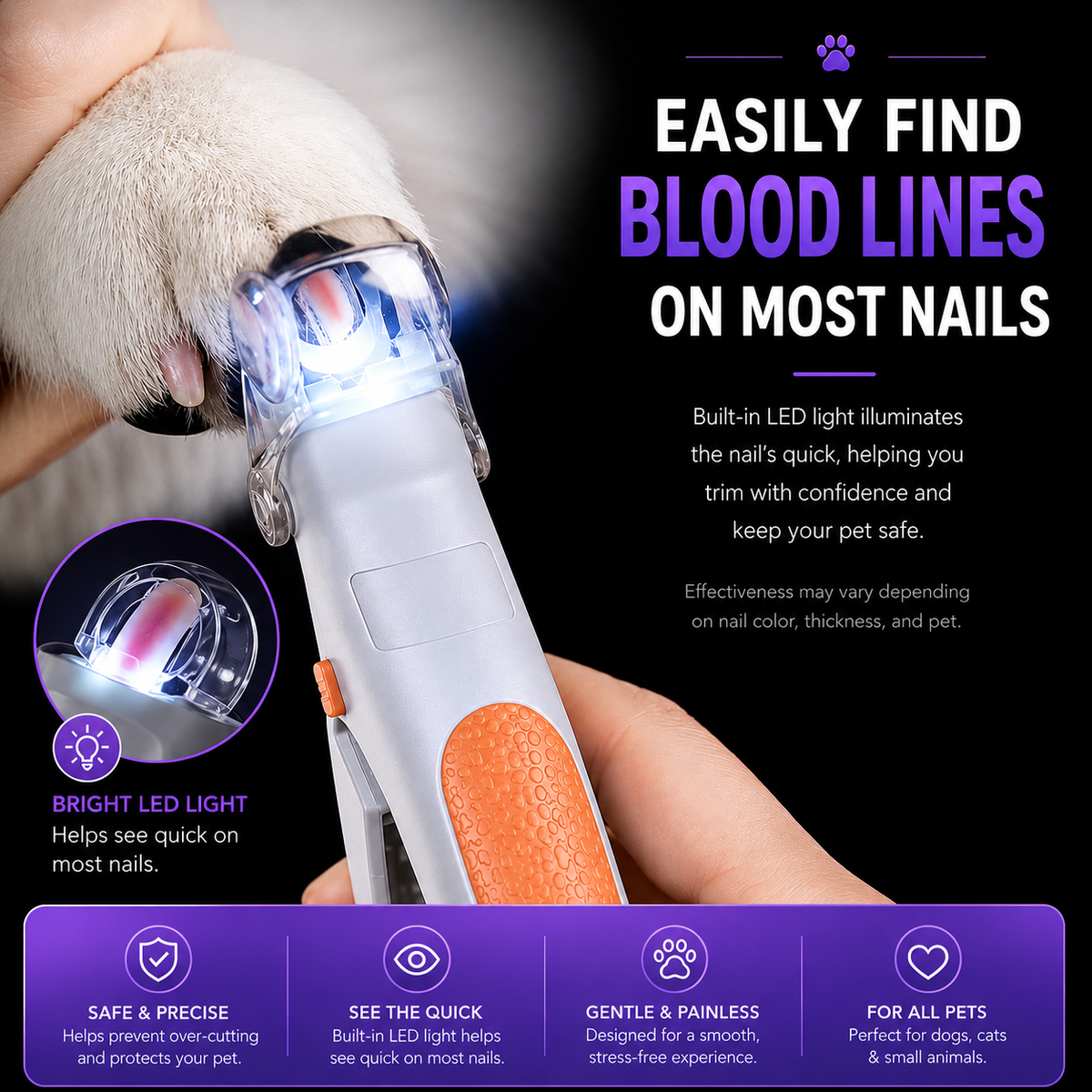 PawVision Pro LED Clippers Pawthantics