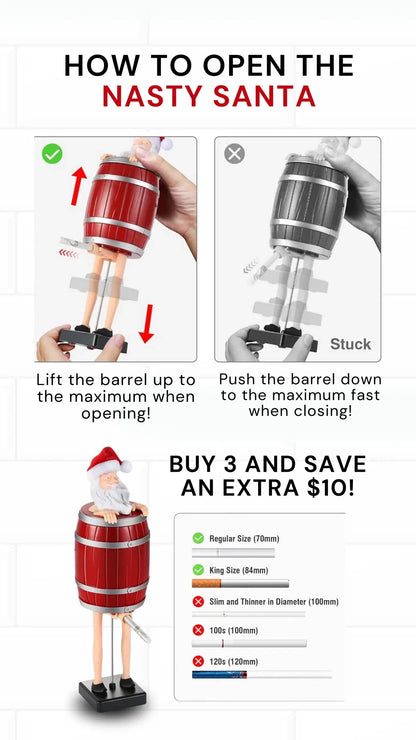 Santa Claus Dispenser Viralhuntz