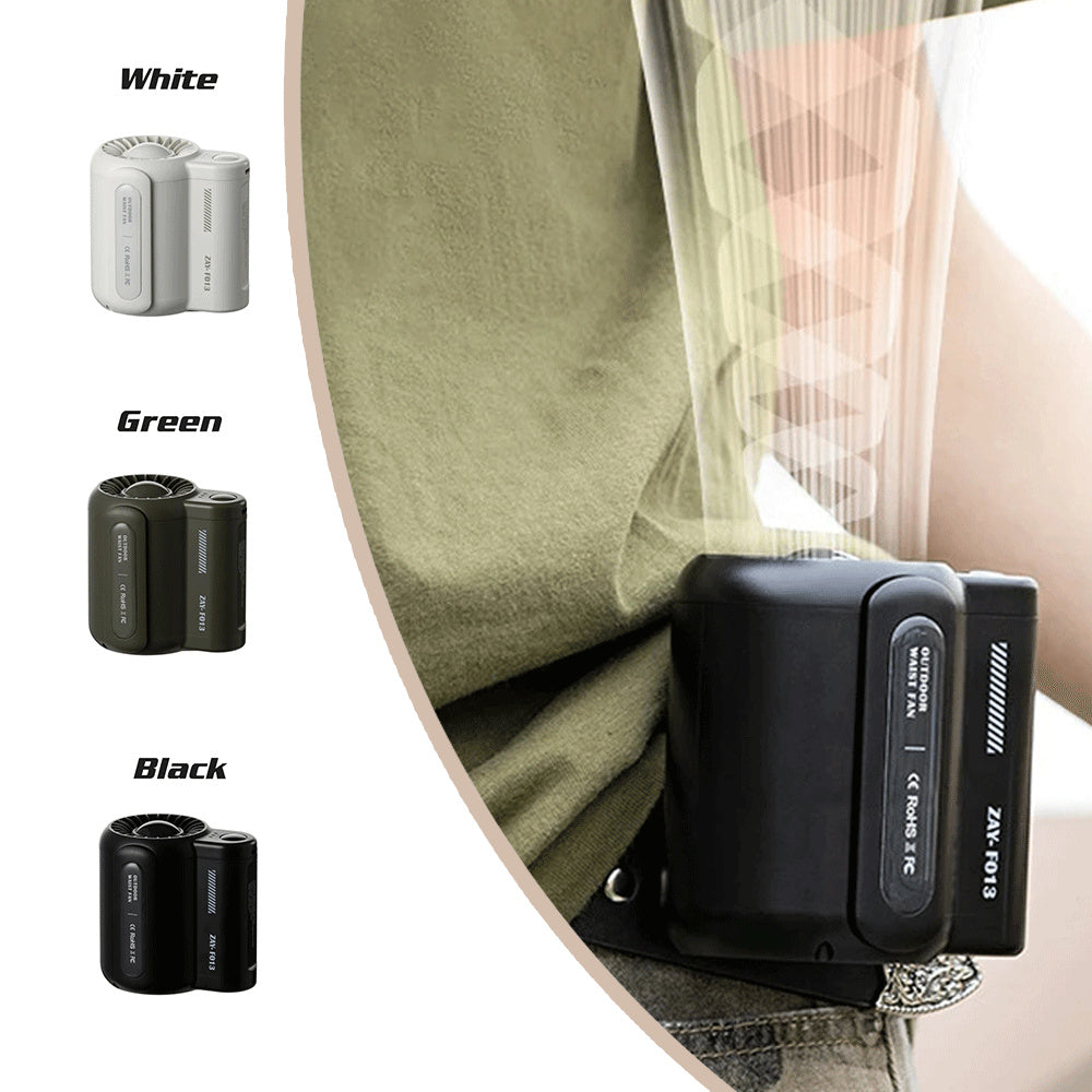 High-Airflow USB Rechargeable Fan for Outdoor Adventures ExultPlanet