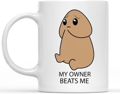 Funny penis mug for men
