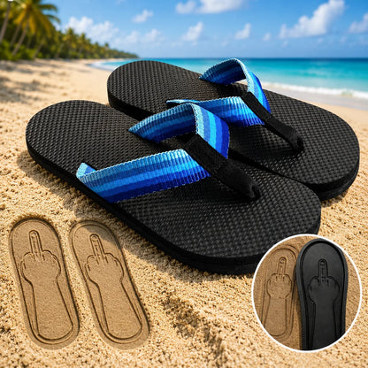 Middle Finger Flip Flop Slippers Viralhuntz