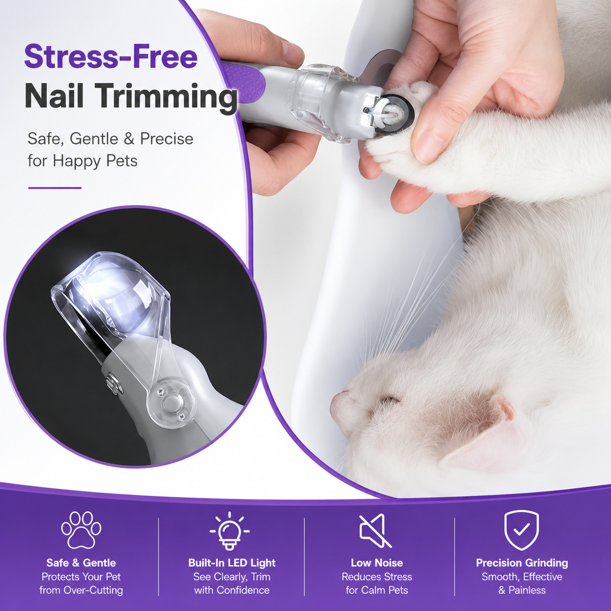 PawVision Pro LED Clippers Pawthantics