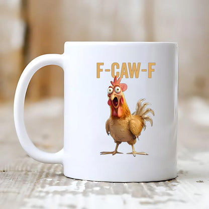 F-Caw-F Funny Chicken Mug mysite
