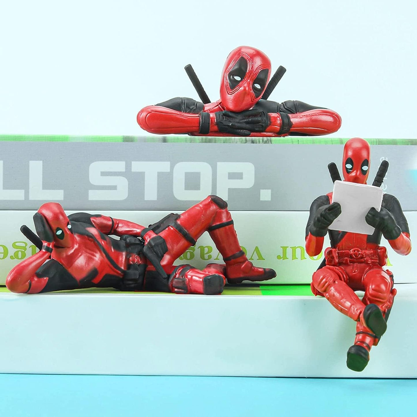 swinging deadpool Action Figures - Pack of 6 - Viralhuntz