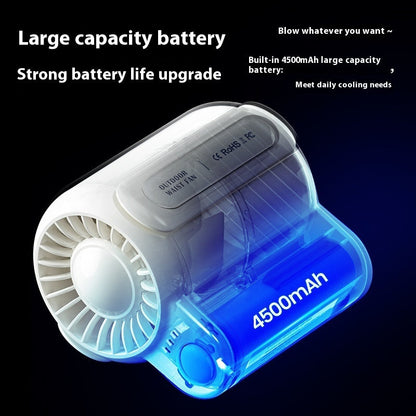 High-Airflow USB Rechargeable Fan for Outdoor Adventures ExultPlanet