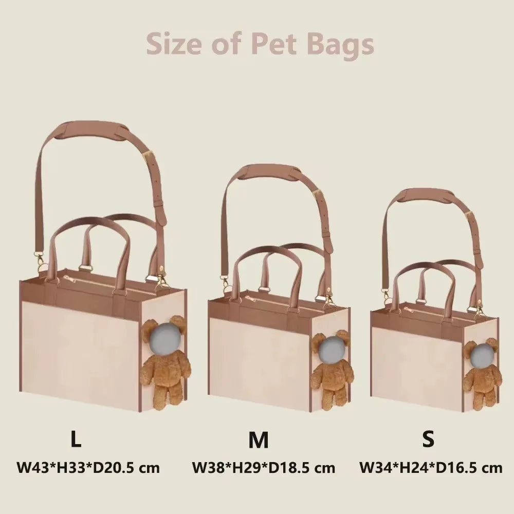 One-Shoulder Portable Cute Dog Outing Large Capacity Bag Pet Products LunaFinds