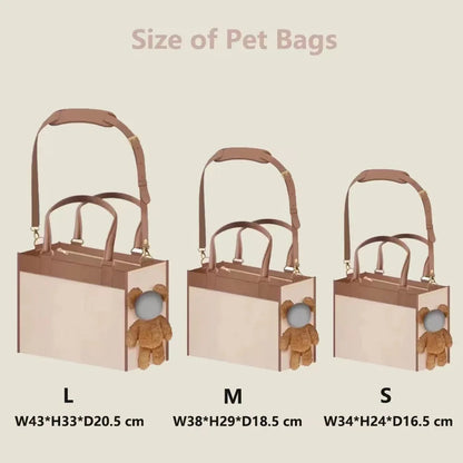 One-Shoulder Portable Cute Dog Outing Large Capacity Bag Pet Products LunaFinds