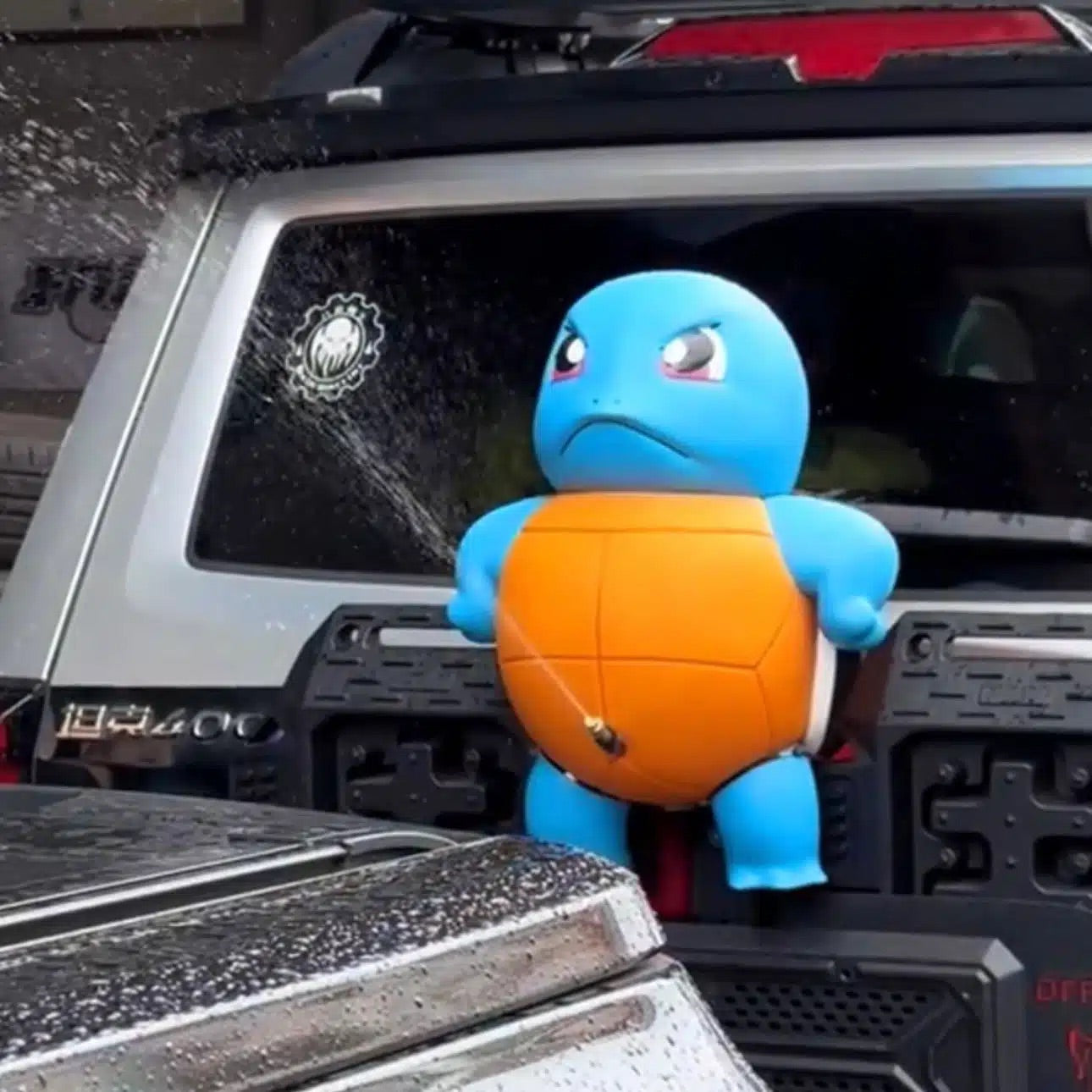 water squirtle for car