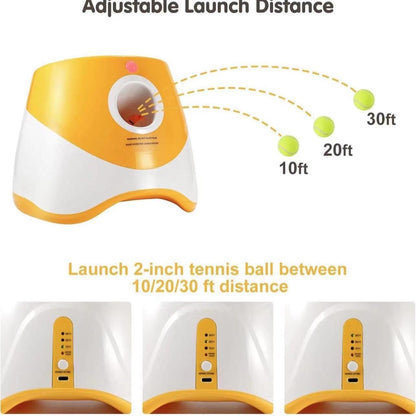 Automatic Dog Ball Launcher for Small to Medium Dogs LunaFinds