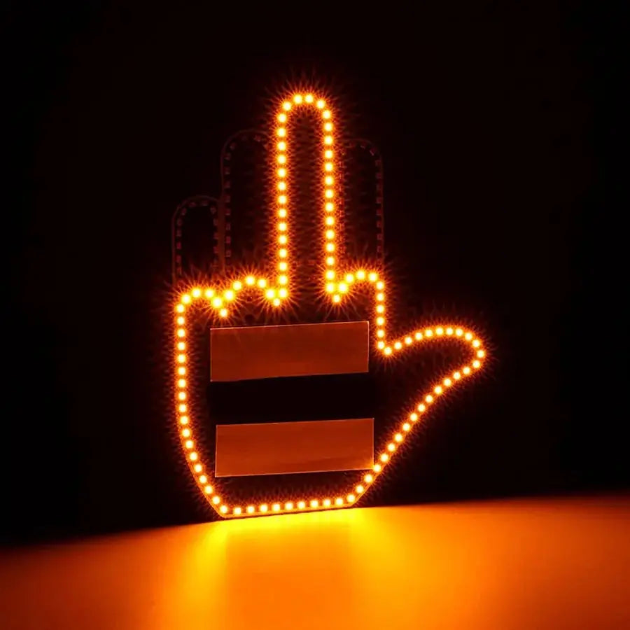 Hand Sign Car Led Anna Finds