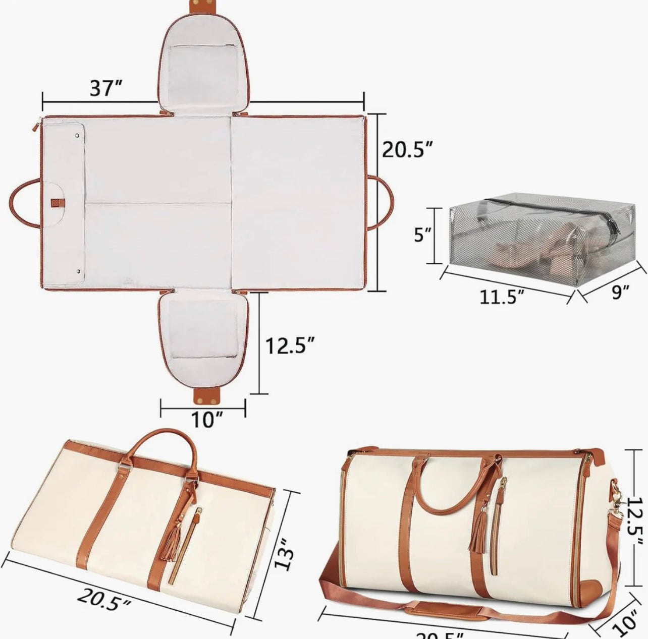 Foldable Travel JenniBag™️ - Viralhuntz