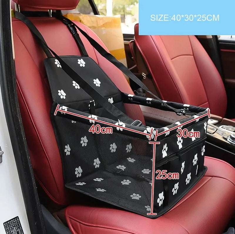 Pet Car Carrier Seat Bag Pawlished Pets