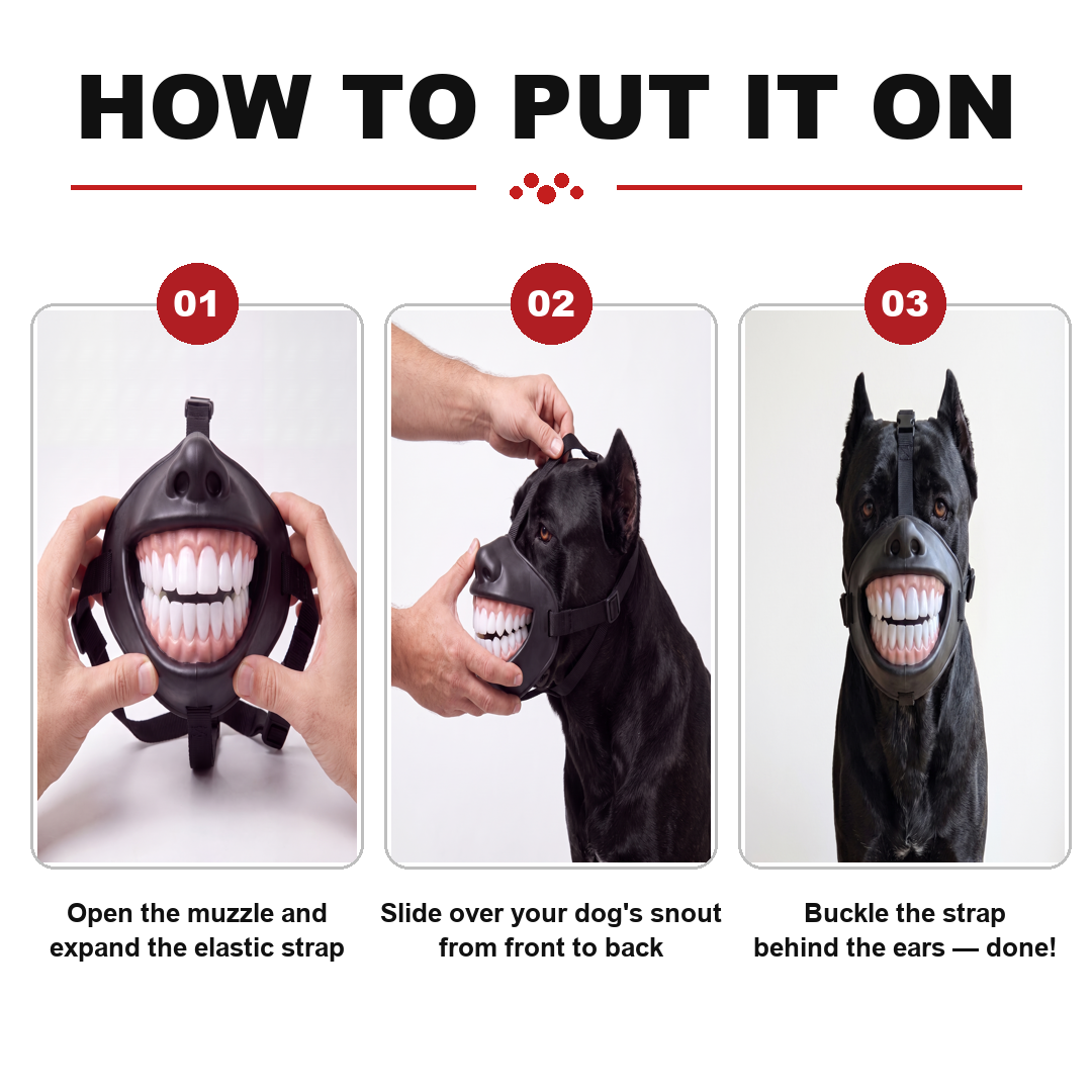 MENACE™ Grin Muzzle MENACE