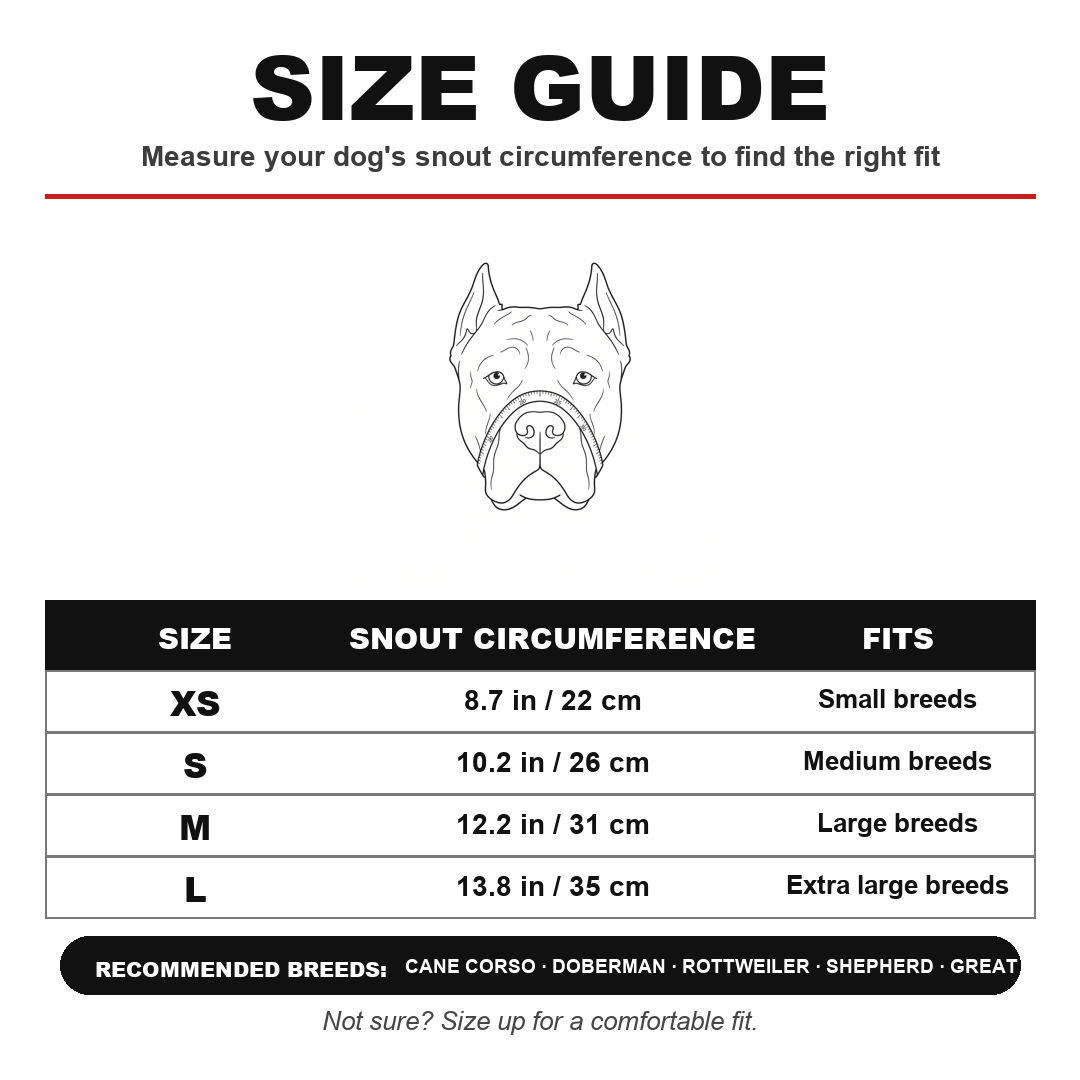 MENACE™ Grin Muzzle MENACE