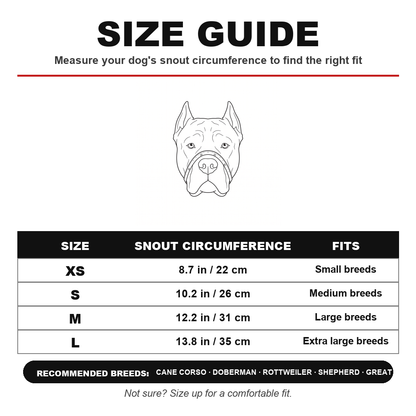 MENACE™ Grin Muzzle MENACE