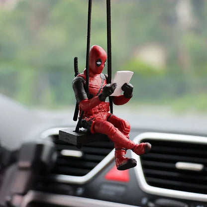 swinging deadpool for car