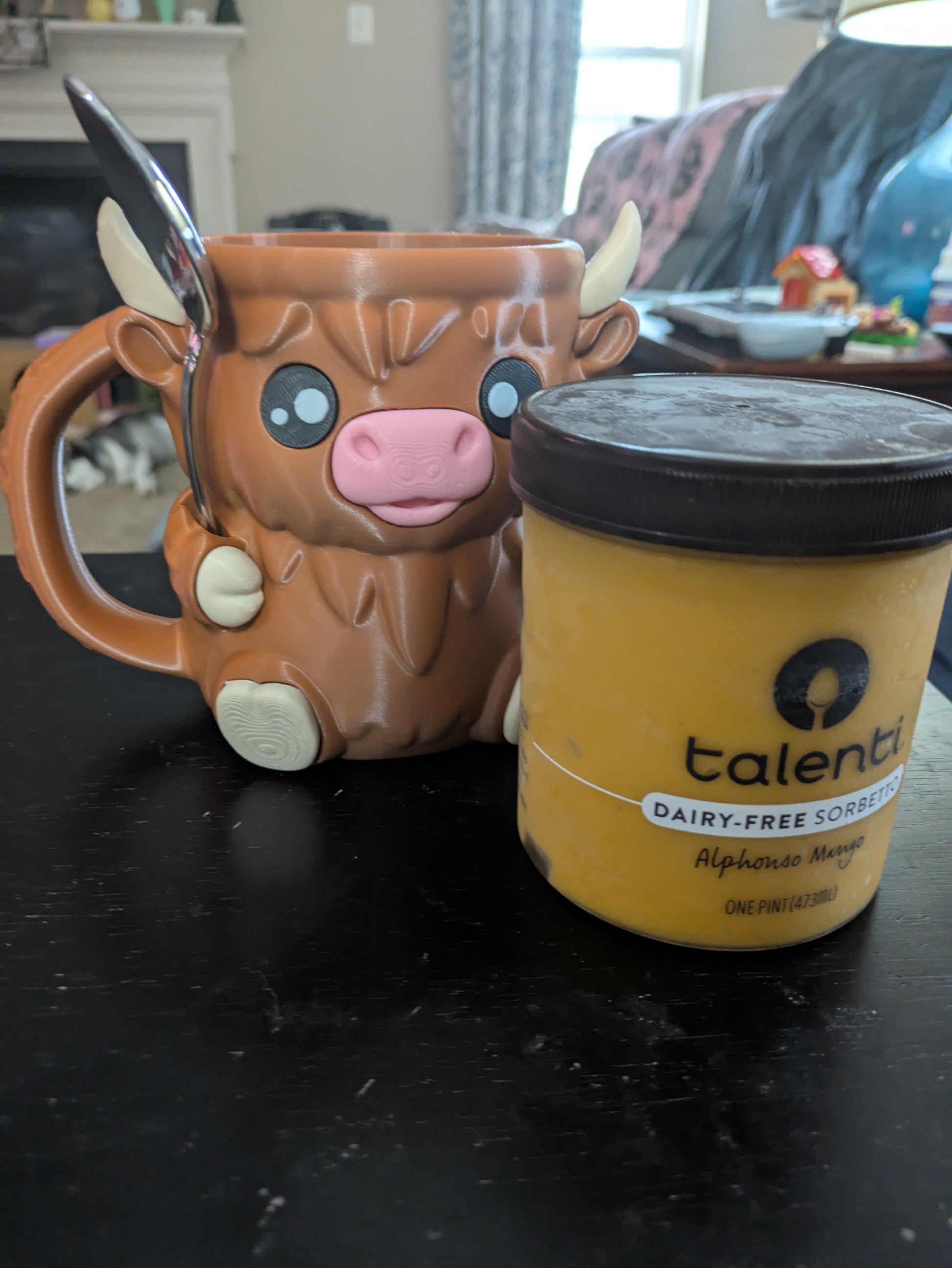 Cow Ice cream Pint Holders Meg Fitzpatrick's shop