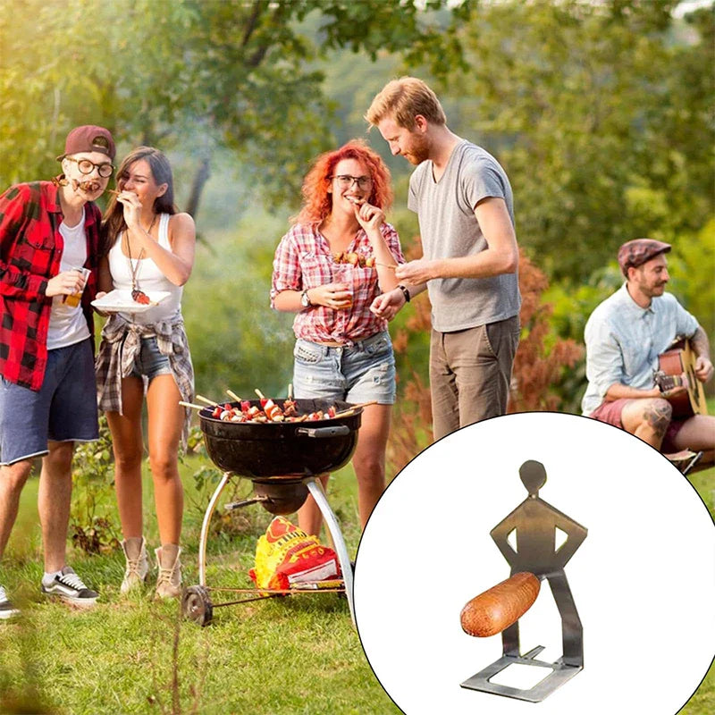 Grill Guy™ 🍖 – Funny Sausage Holder Galactic Goods