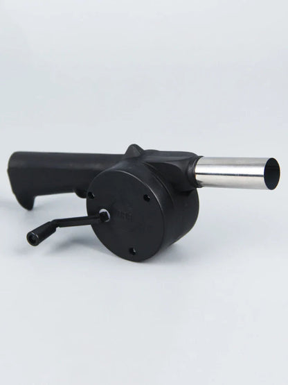 BBQ Fan Air Blower Fast Fire Starter Portable Manual Hand Crank for Outdoor Picnic Camping Cooking Barbecue Charcoal Grills Stov Exult Planet