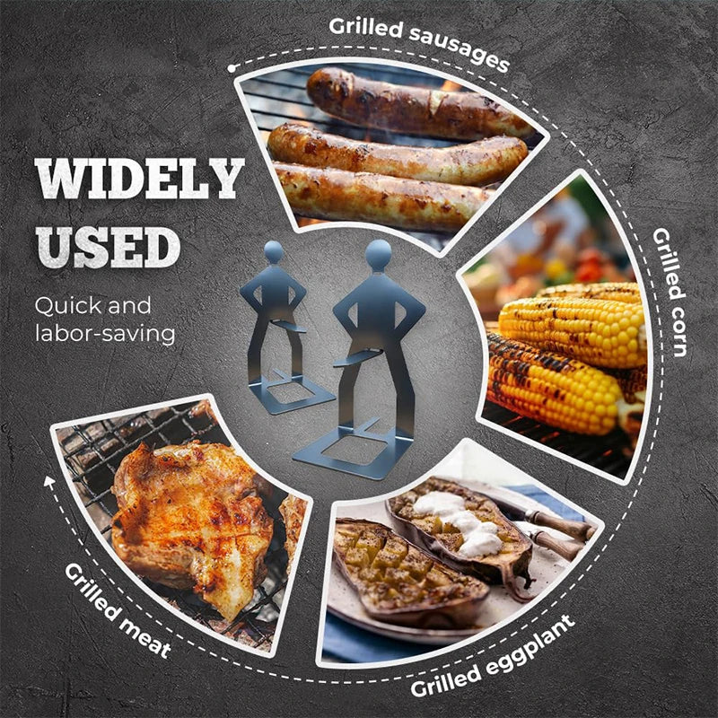 Grill Guy™ 🍖 – Funny Sausage Holder Galactic Goods