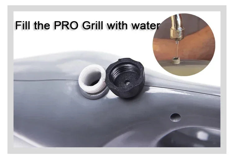 Barbecue Grill Steam Cleaning Brushes BBQ Water Spray Cleaner Brush Grill Accessories Cooking Kitchen Tool Outdoor Grill Brush Exult Planet