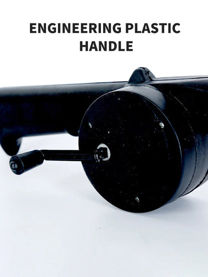 BBQ Fan Air Blower Fast Fire Starter Portable Manual Hand Crank for Outdoor Picnic Camping Cooking Barbecue Charcoal Grills Stov Exult Planet