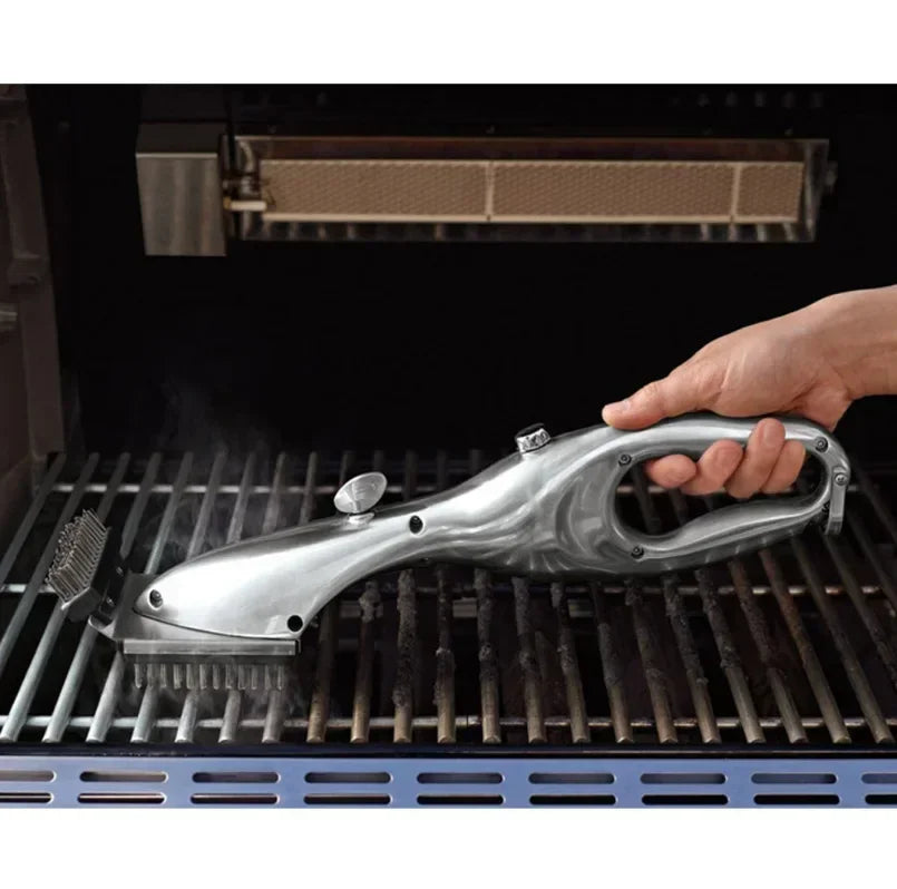 Barbecue Grill Steam Cleaning Brushes BBQ Water Spray Cleaner Brush Grill Accessories Cooking Kitchen Tool Outdoor Grill Brush Exult Planet