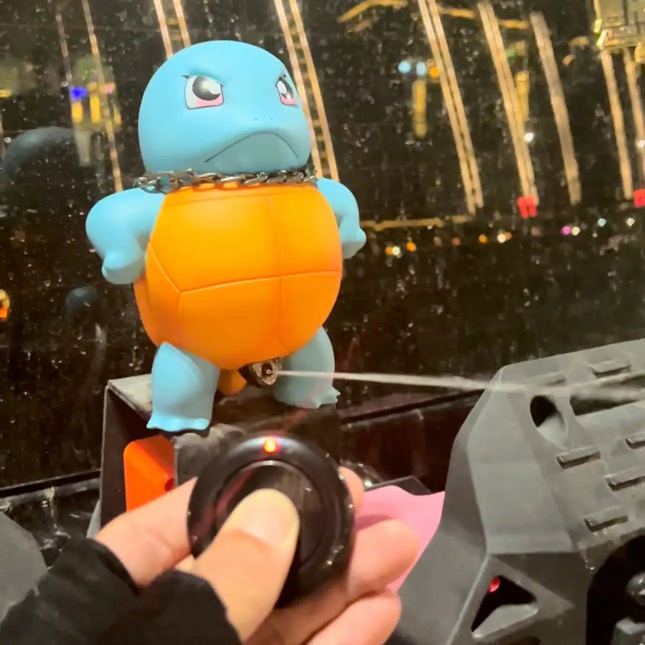 water squirtle car