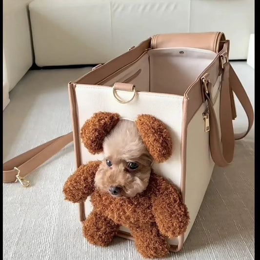 One-Shoulder Portable Cute Dog Outing Large Capacity Bag Pet Products LunaFinds