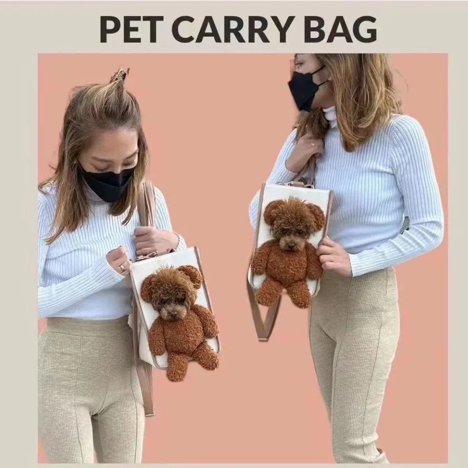 One-Shoulder Portable Cute Dog Outing Large Capacity Bag Pet Products LunaFinds