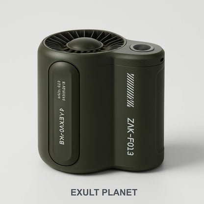 High-Airflow USB Rechargeable Fan for Outdoor Adventures ExultPlanet