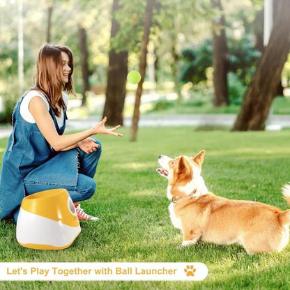 Automatic Dog Ball Launcher for Small to Medium Dogs LunaFinds