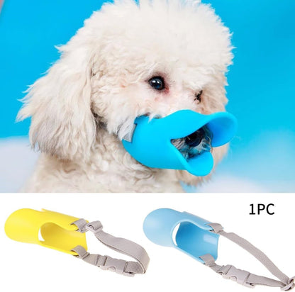 QuakyPup Silicone Dog Muscle Adjustable for Small-Medium Dogs LunaFinds