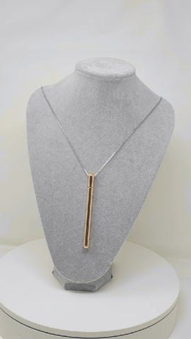 Vibrator Bar Necklace