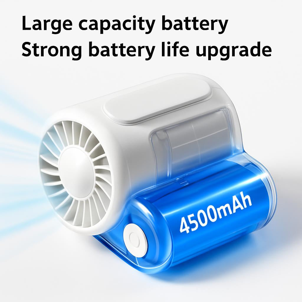High-Airflow USB Rechargeable Fan for Outdoor Adventures ExultPlanet