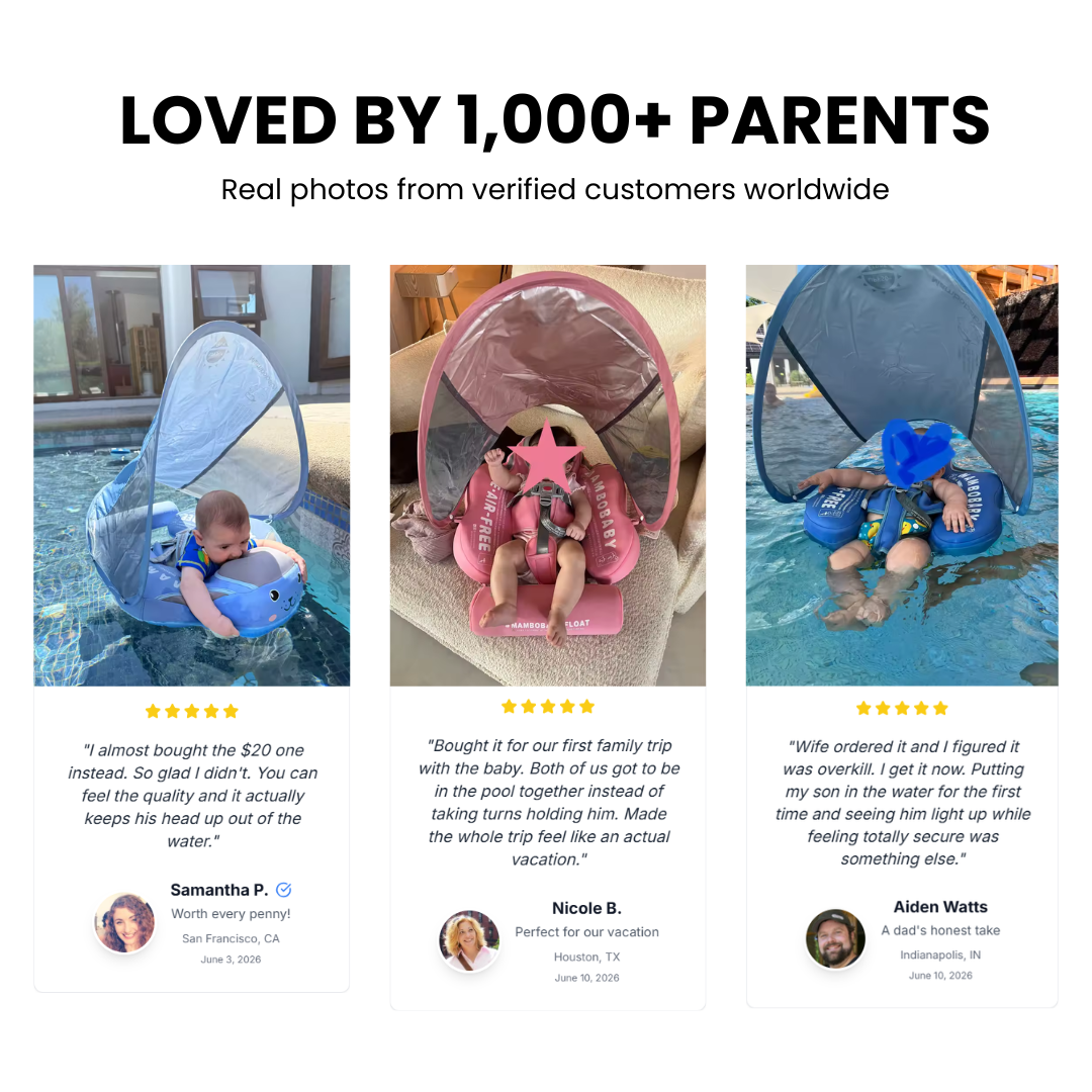 Floatsy™ Non-Inflatable Baby Float Floatsy